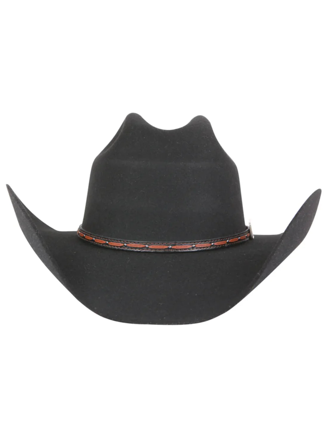 Men's 50X Wool Felt Western Rebeka Cowboy Hat 'El Señor de los Cielos' Black 41675