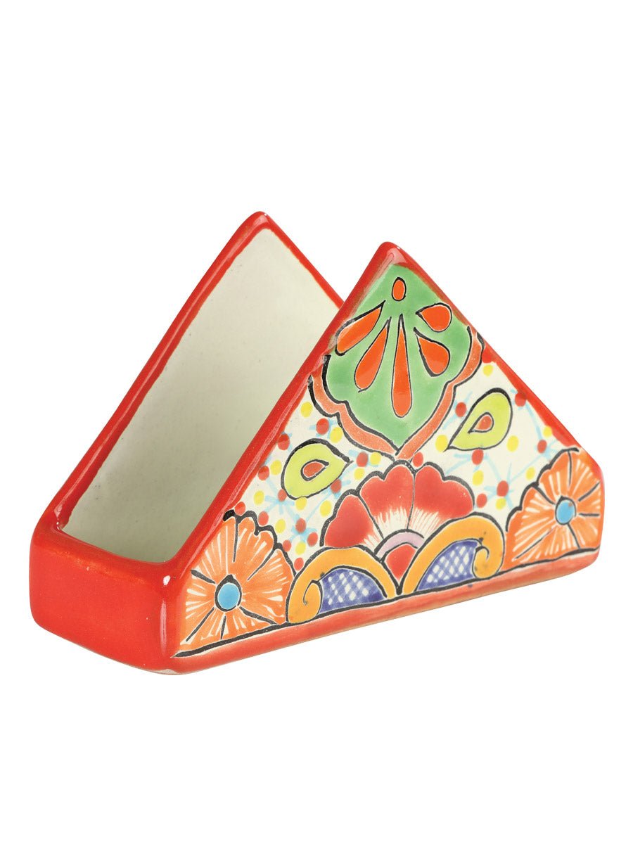 Artisanal Decorative Napkin Holder Talavera Multicolor 603305 - BELLEZA'S - Artisanal Decorative Napkin Holder Talavera Multicolor 603305 - UNISEX - 60330501