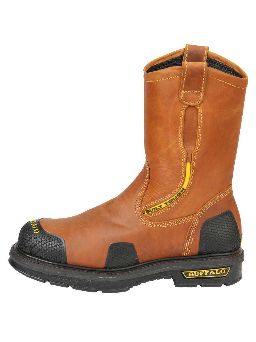 Buffalo & Bull Men’s Work Boots - Honey 123029 - BELLEZA'S - Buffalo & Bull Men’s Work Boots - Honey 123029 - CABALLERO - 12302901