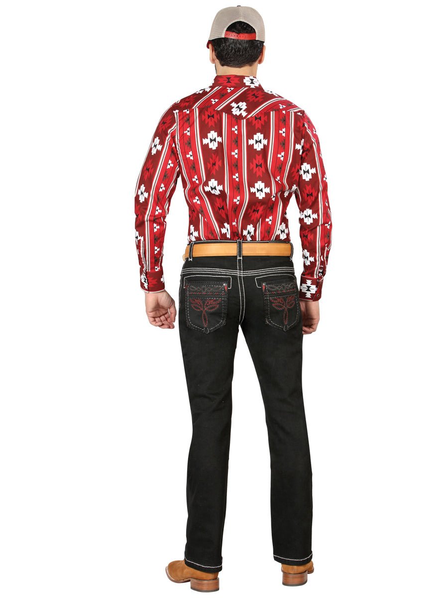 Centenario Bootcut Denim Jeans - Black 44968 - BELLEZA'S - Centenario Bootcut Denim Jeans - Black 44968 - Men's Pants - 04496801