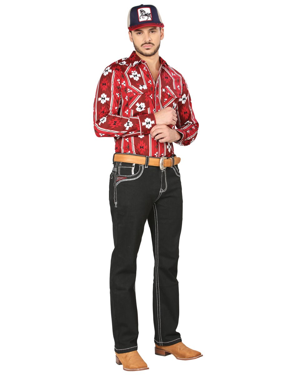 Centenario Bootcut Denim Jeans - Black 44968 - BELLEZA'S - Centenario Bootcut Denim Jeans - Black 44968 - Men's Pants - 04496801