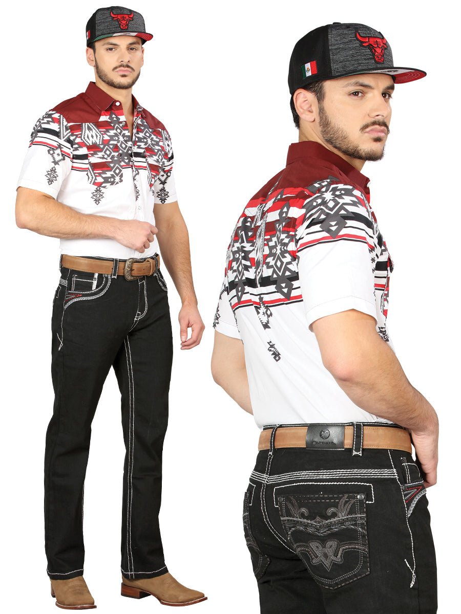 Centenario Bootcut Denim Jeans - Black 44972 - BELLEZA'S - Centenario Bootcut Denim Jeans - Black 44972 - Men's Pants - 04497201