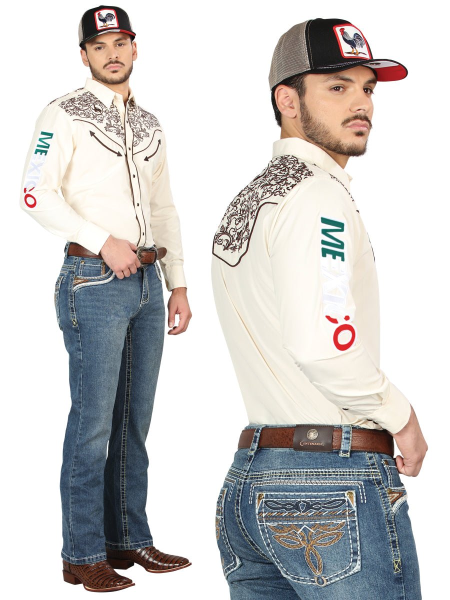 Centenario Bootcut Denim Jeans - Dark Blue 44969 - BELLEZA'S - Centenario Bootcut Denim Jeans - Dark Blue 44969 - Men's Pants - 04496901