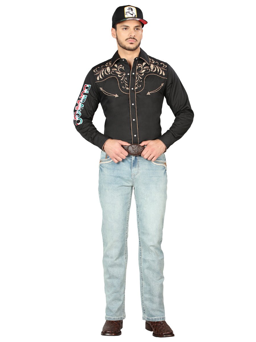 Centenario Bootcut Denim Jeans - Light Blue 44975 - BELLEZA'S - Centenario Bootcut Denim Jeans - Light Blue 44975 - Men's Pants - 04497501