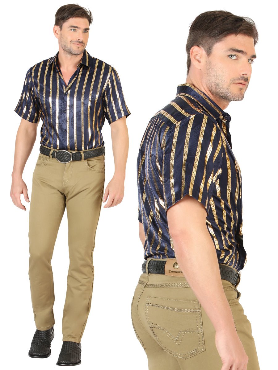 Centenario Slim Fit Denim Pants - Khaki 45542 - BELLEZA'S - Centenario Slim Fit Denim Pants - Khaki 45542 - CABALLERO - 04554201