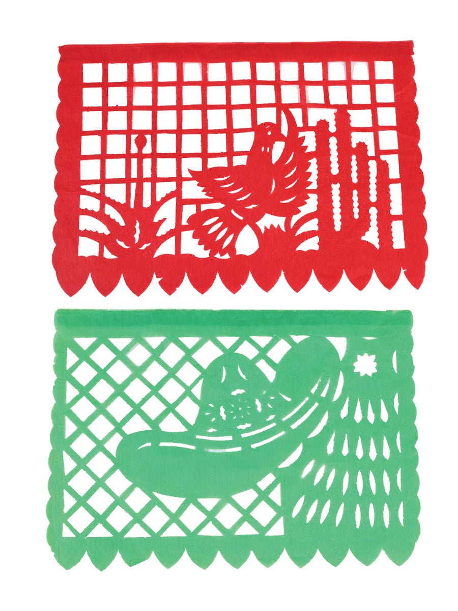 Decorative Papel Picado Fiesta Mexicana Multicolor 601844 - BELLEZA'S - Decorative Papel Picado Fiesta Mexicana Multicolor 601844 - UNISEX - 60184401