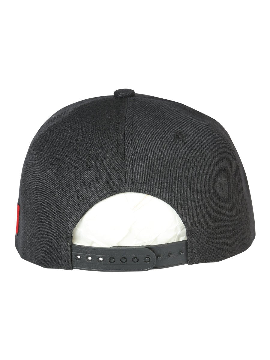 Durango Black Embroidered Polyester Snap Back Cap 'El General' 44787 - BELLEZA'S - Durango Black Embroidered Polyester Snap Back Cap 'El General' 44787 - Caps - 04478701