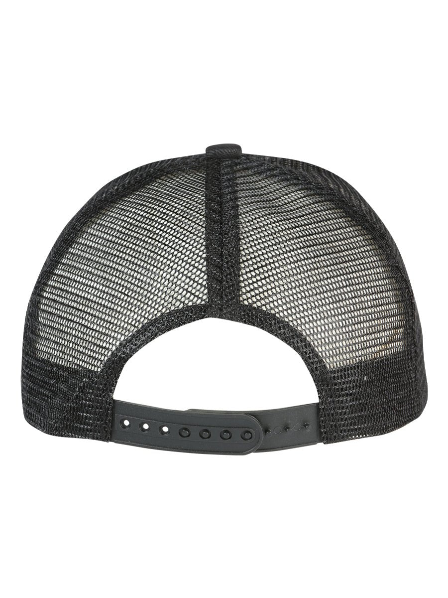 Durango Black Embroidered Polyester Snap Back Cap 'El General' 44788 - BELLEZA'S - Durango Black Embroidered Polyester Snap Back Cap 'El General' 44788 - Caps - 04478801