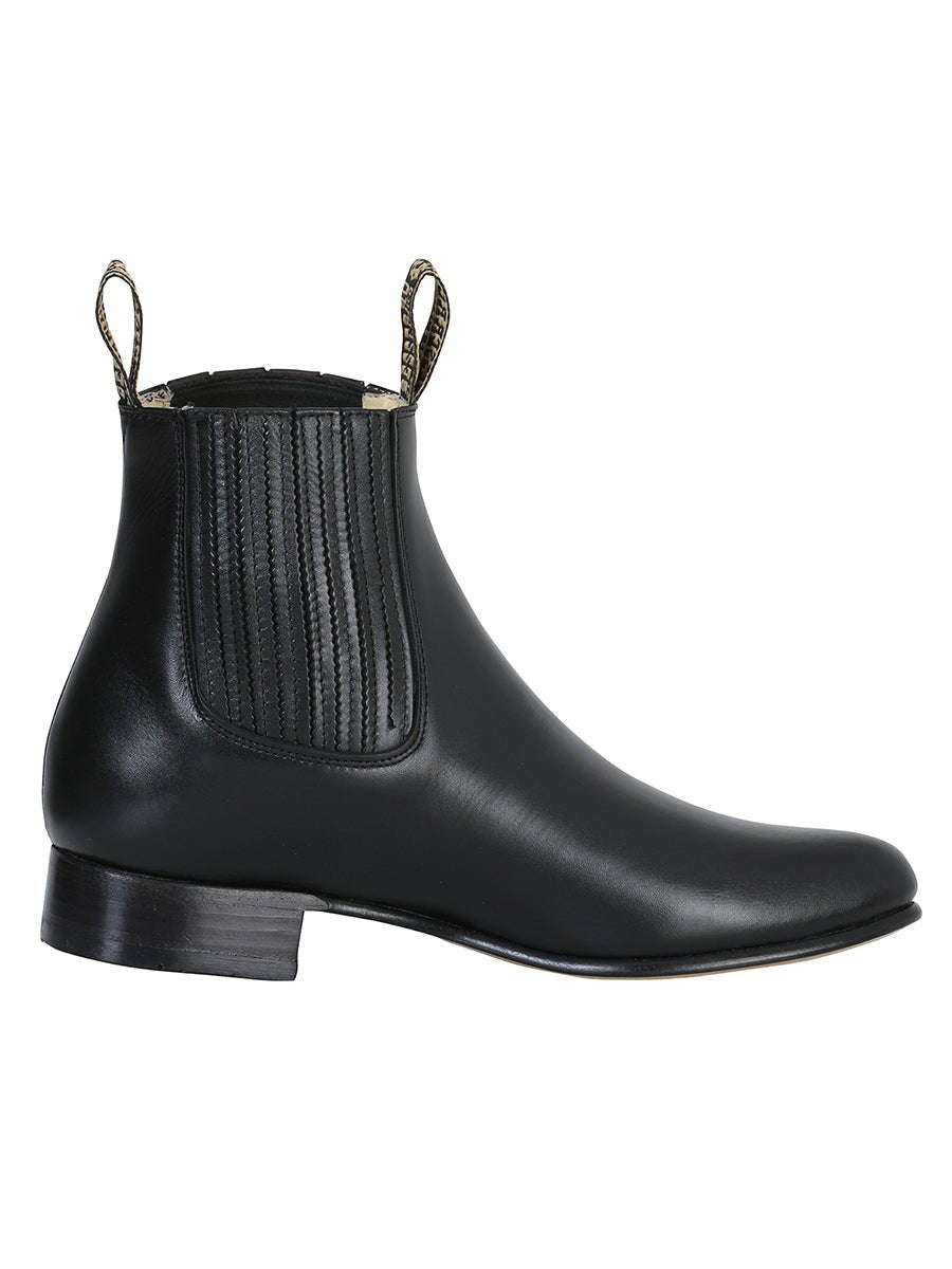 El Besserro Charro Boot - Leather Black 207 - BELLEZA'S - El Besserro Charro Boot - Leather Black 207 - CABALLERO - 00020701