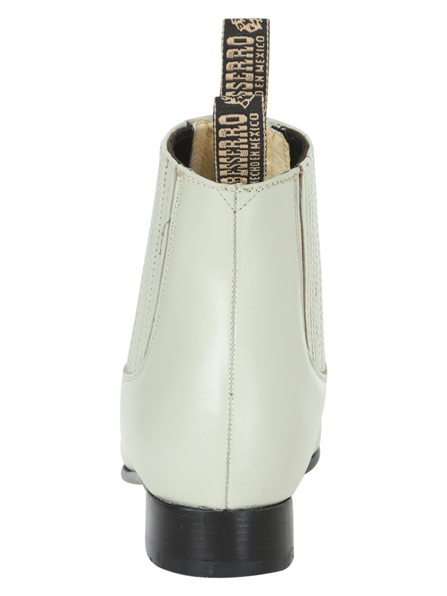 El Besserro Charro Boot - Leather Bone 201 - BELLEZA'S - El Besserro Charro Boot - Leather Bone 201 - CABALLERO - 00020101