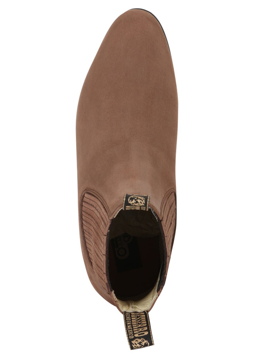 El Besserro Charro Boot - Nobuck Camel 204 - BELLEZA'S - El Besserro Charro Boot - Nobuck Camel 204 - CABALLERO - 00020401