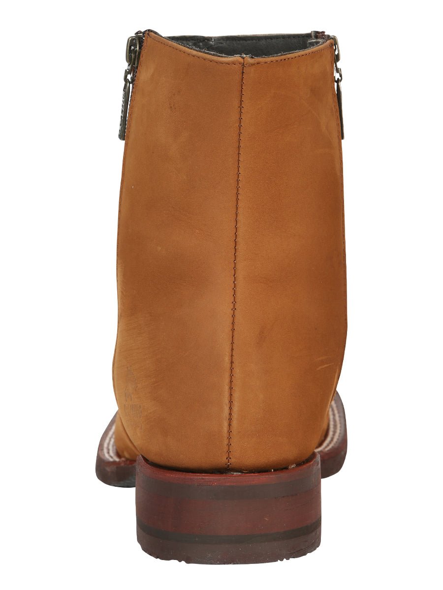 El Canelo Men’s Ankle Boots - Nobuck Taupe 45212 - BELLEZA'S - El Canelo Men’s Ankle Boots - Nobuck Taupe 45212 - CABALLERO - 04521201