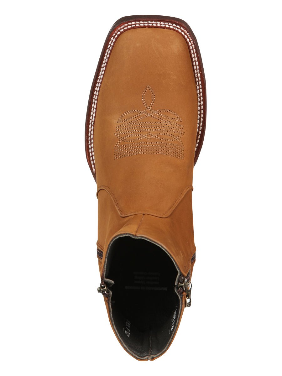 El Canelo Men’s Ankle Boots - Nobuck Taupe 45212 - BELLEZA'S - El Canelo Men’s Ankle Boots - Nobuck Taupe 45212 - CABALLERO - 04521201