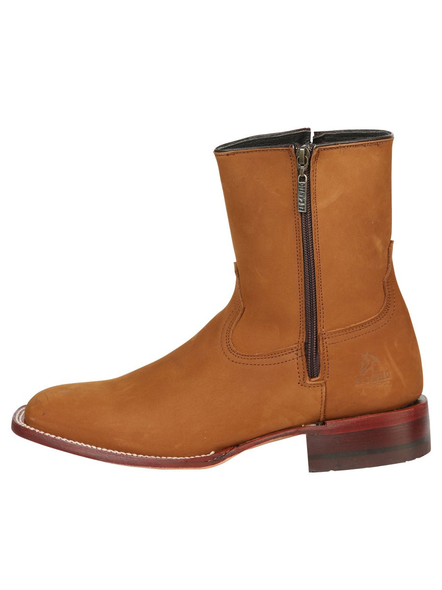 El Canelo Men’s Ankle Boots - Nobuck Taupe 45215 - BELLEZA'S - El Canelo Men’s Ankle Boots - Nobuck Taupe 45215 - CABALLERO - 04521501