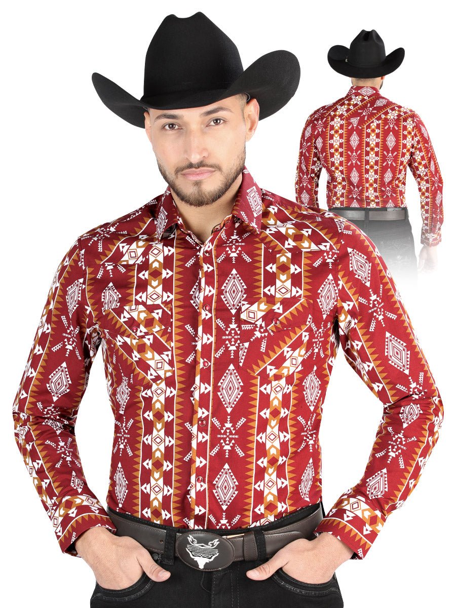 El General - Casual Long Sleeve Shirt - Black 44503 - BELLEZA'S - El General - Casual Long Sleeve Shirt - Black 44503 - Men's Shirt - 04450301