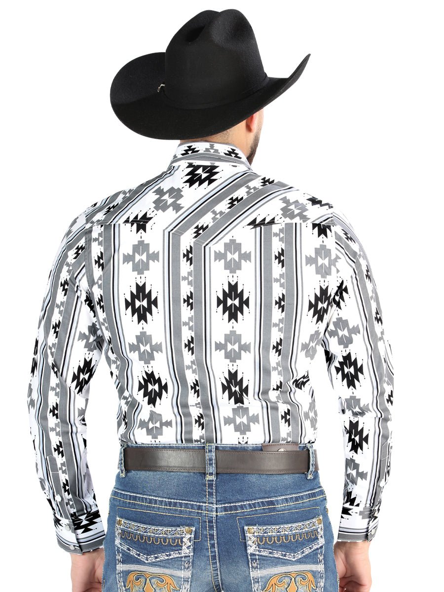 El General - Casual Long Sleeve Shirt - Blanca 44470 - BELLEZA'S - El General - Casual Long Sleeve Shirt - Blanca 44470 - CABALLERO - 04447001