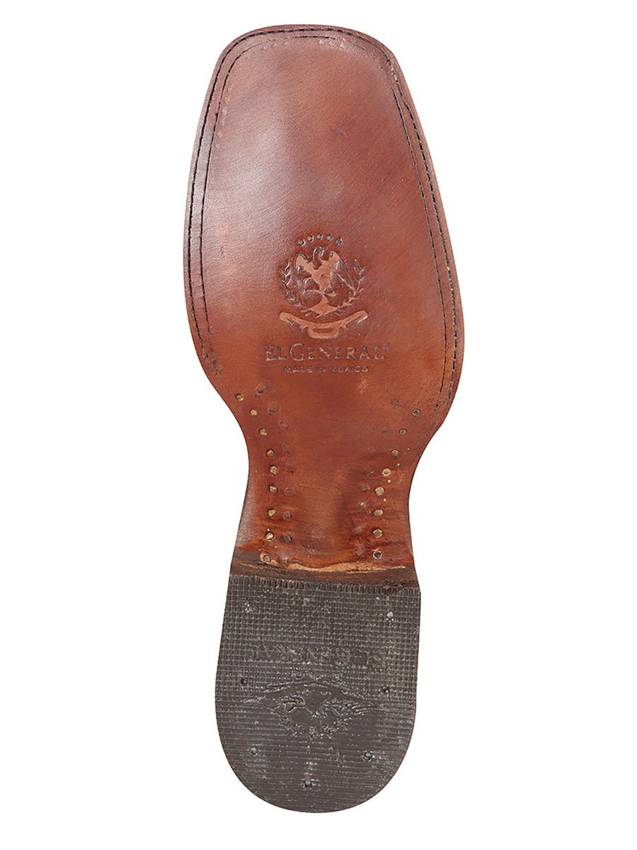 El General Square Toe Ankle Boot - Nobuck Light Brown 126200 - BELLEZA'S - El General Square Toe Ankle Boot - Nobuck Light Brown 126200 - CABALLERO - 12620001