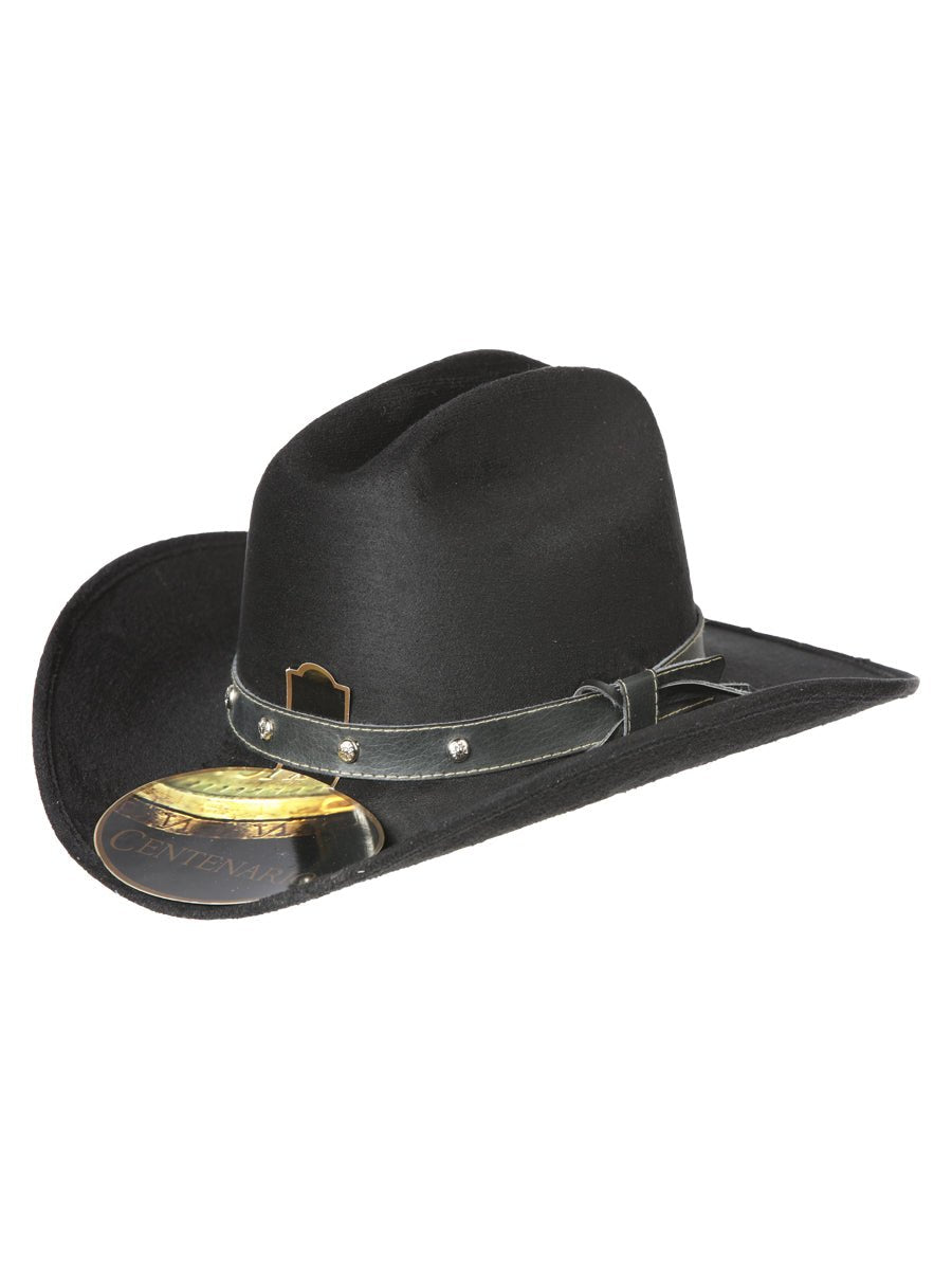 El General Suede Western Kids Hat Black 44243 - BELLEZA'S - El General Suede Western Kids Hat Black 44243 - NIÑO - 04424301