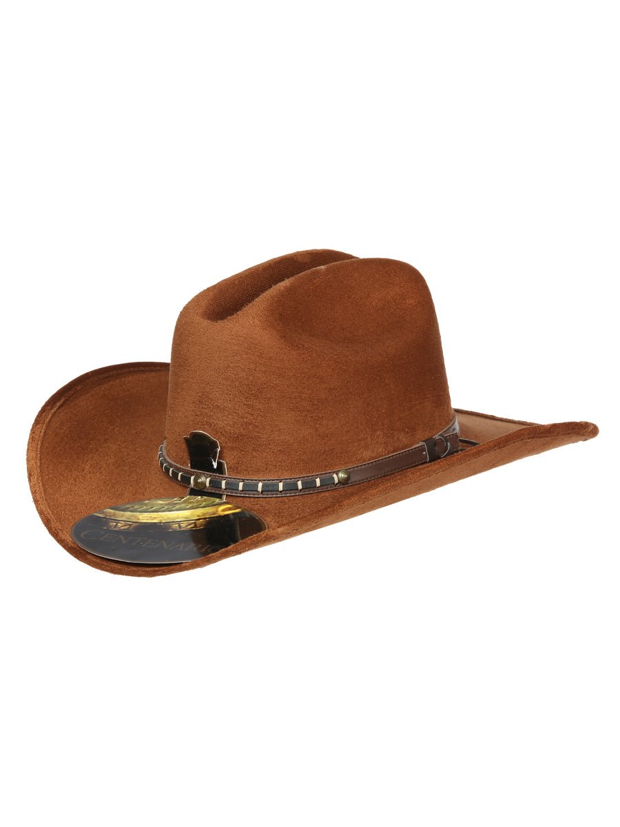 El General Suede Western Kids Hat Tabacco 44244 - BELLEZA'S - El General Suede Western Kids Hat Tabacco 44244 - NIÑO - 04424401