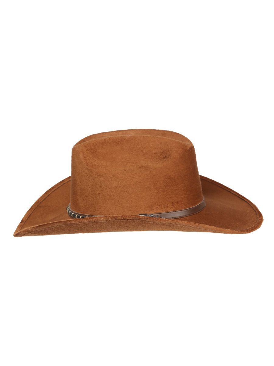 El General Suede Western Kids Hat Tabacco 44244 - BELLEZA'S - El General Suede Western Kids Hat Tabacco 44244 - NIÑO - 04424401