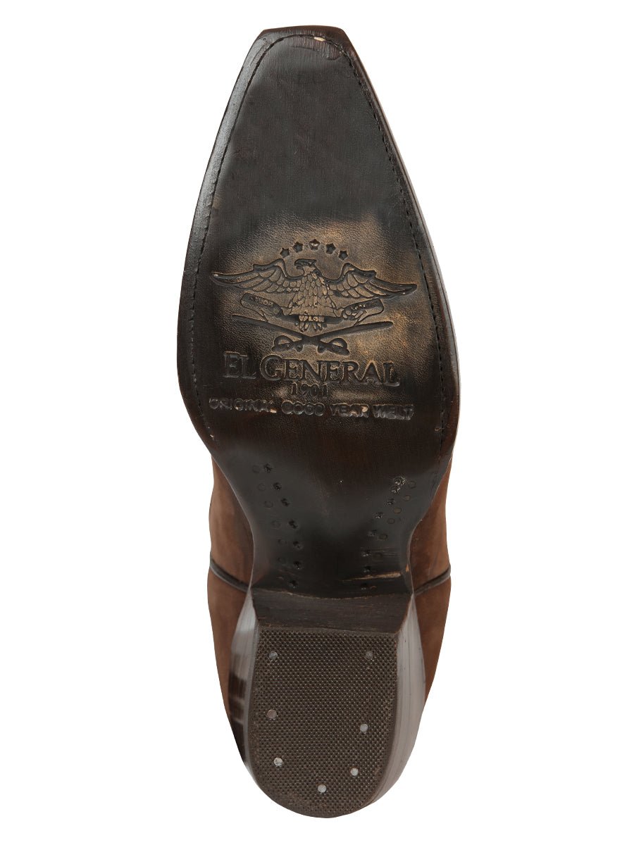 El General Women’s Embroidered Western Boots - Brown 45788 - BELLEZA'S - El General Women’s Embroidered Western Boots - Brown 45788 - DAMA - 04578801
