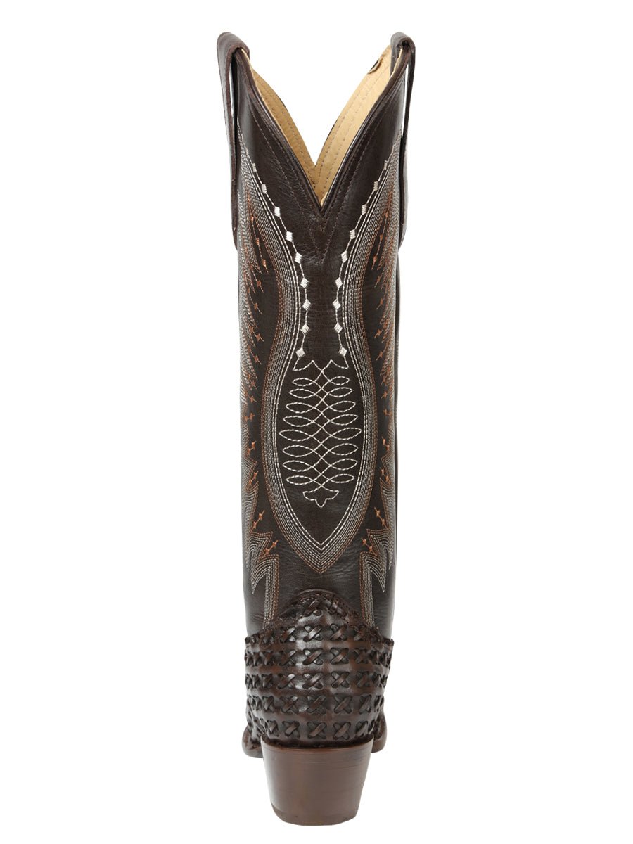 El General Women’s Embroidered Western Boots - Choco 45782 - BELLEZA'S - El General Women’s Embroidered Western Boots - Choco 45782 - DAMA - 04578201