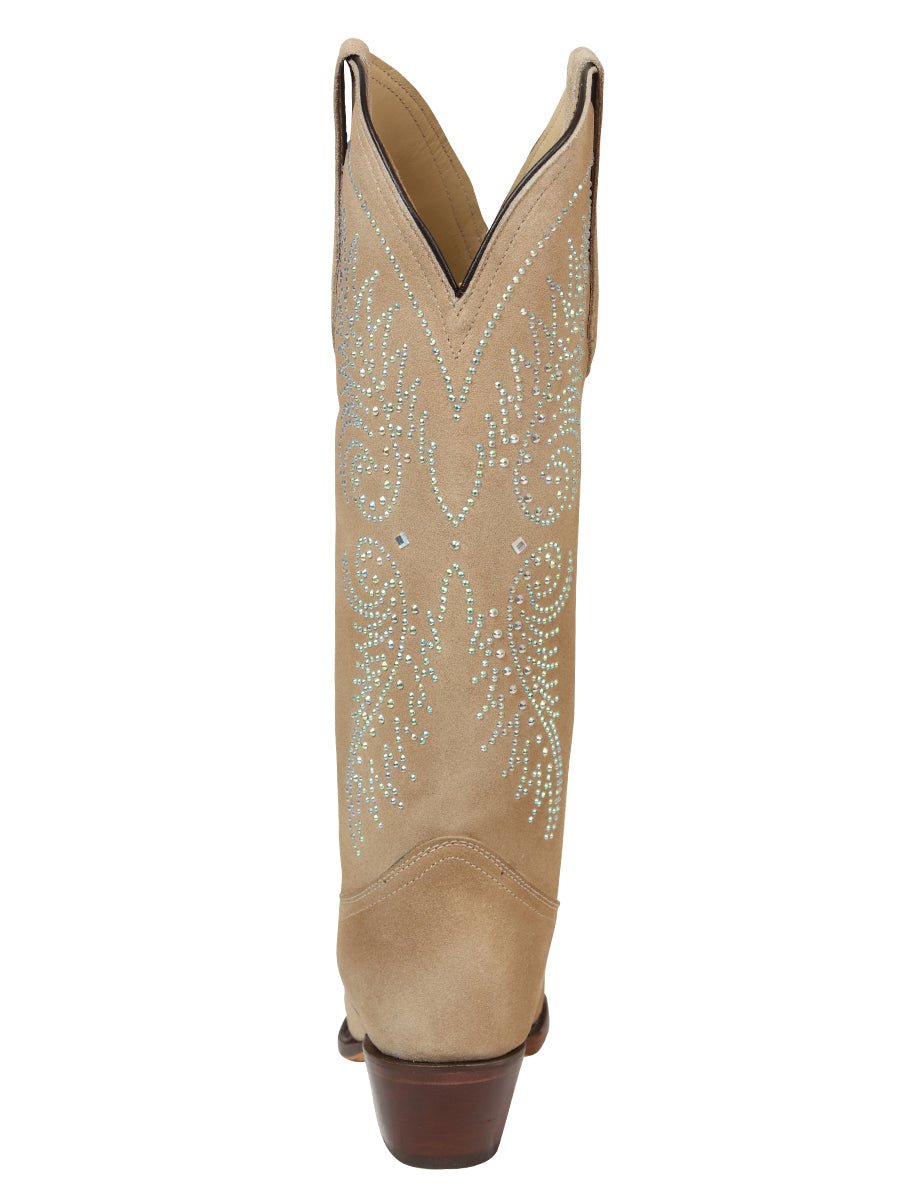 El General Women’s Western Suede Boots - Tuscani 45793 - BELLEZA'S - El General Women’s Western Suede Boots - Tuscani 45793 - DAMA - 04579301