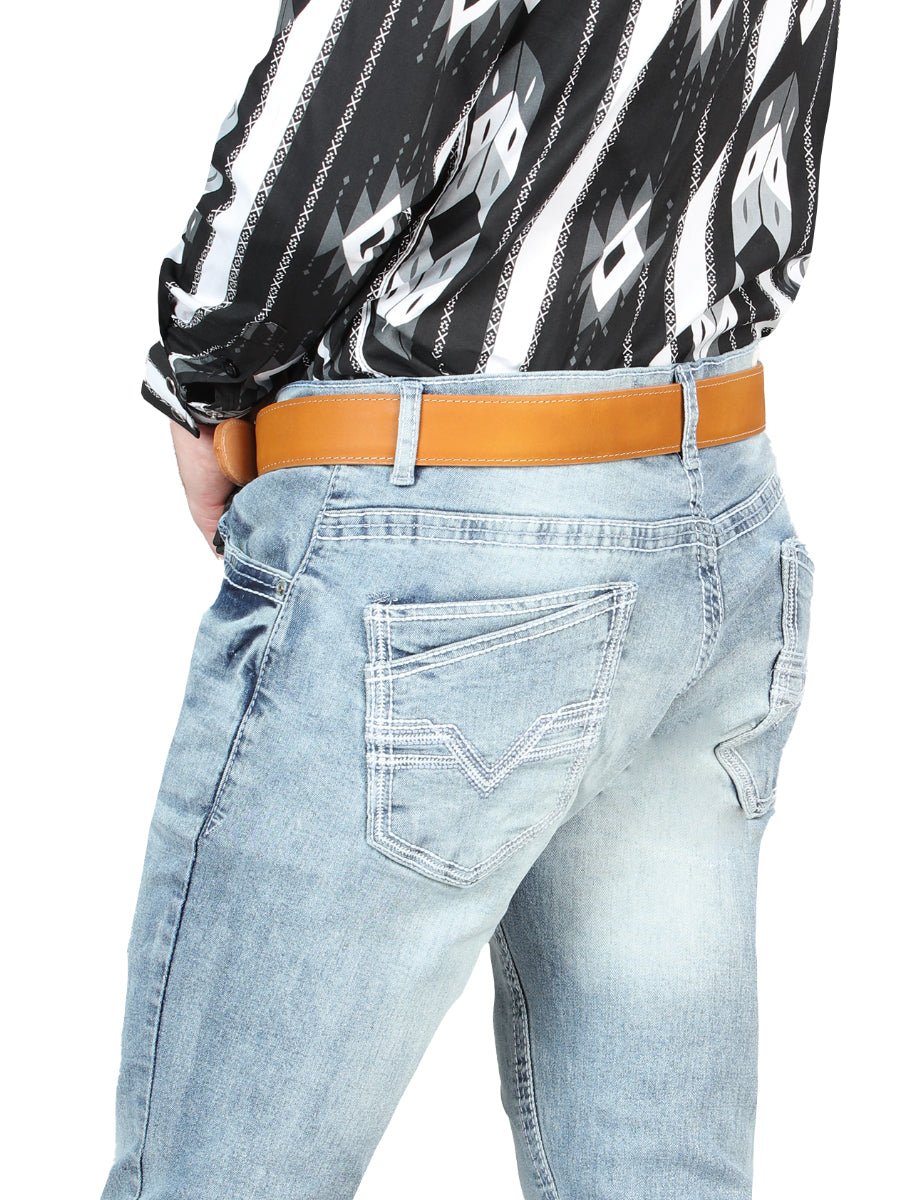 El Norteño Light Blue Skinny Stretch Pants 126632 - BELLEZA'S - El Norteño Light Blue Skinny Stretch Pants 126632 - CABALLERO - 12663201