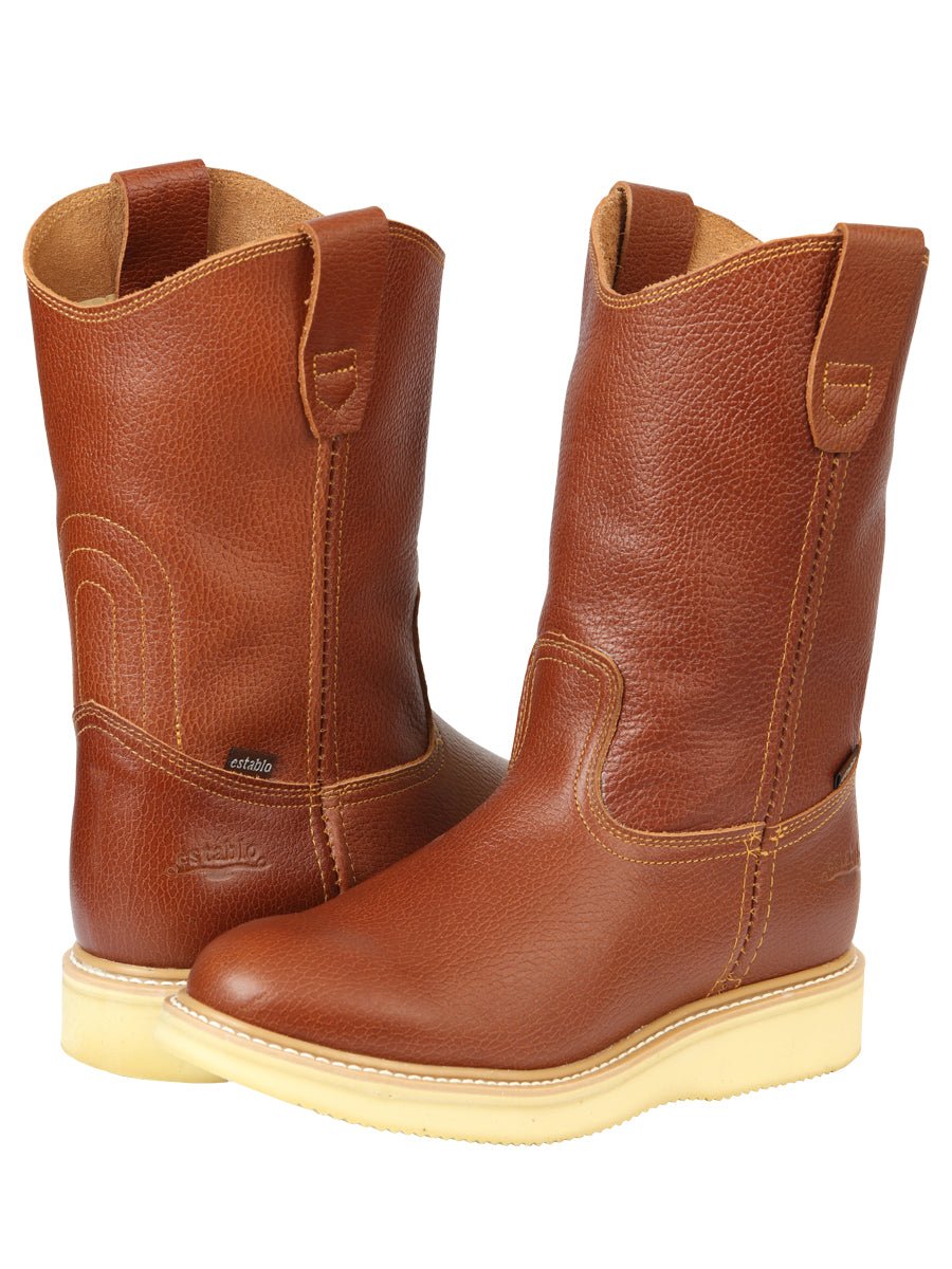 Establo Men’s Work Boot Grizzly - Honey Oak 45598 - BELLEZA'S - Establo Men’s Work Boot Grizzly - Honey Oak 45598 - CABALLERO - 04559801