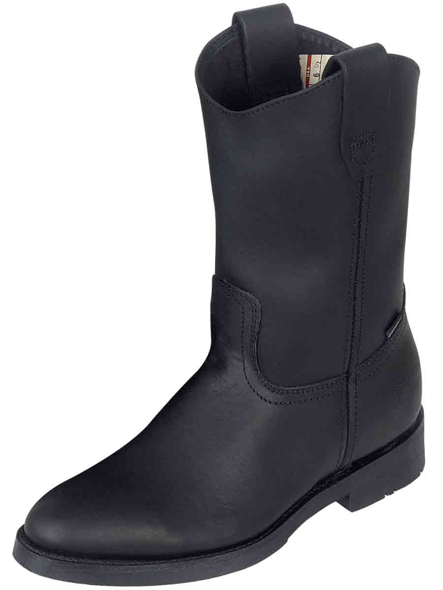 Establo Men's Work Boot - Leather Grasso - Black 311 - BELLEZA'S - Establo Men's Work Boot - Leather Grasso - Black 311 - CABALLERO - 00031101