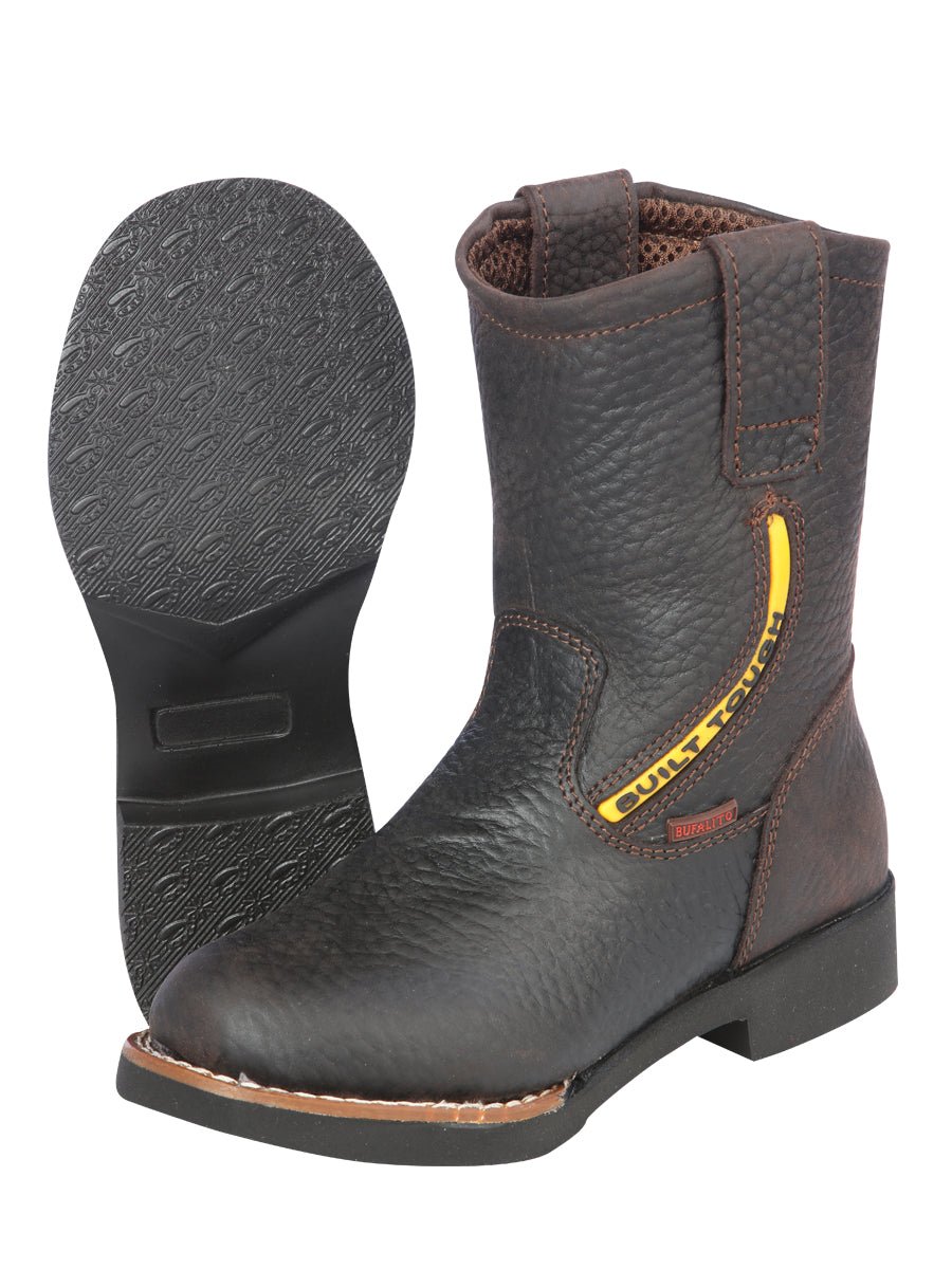 Jar Boots Rodeo Buffalo Boot: - Rino - Moka 126593 - BELLEZA'S - Jar Boots Rodeo Buffalo Boot: - Rino - Moka 126593 - NIÑO - 12659301