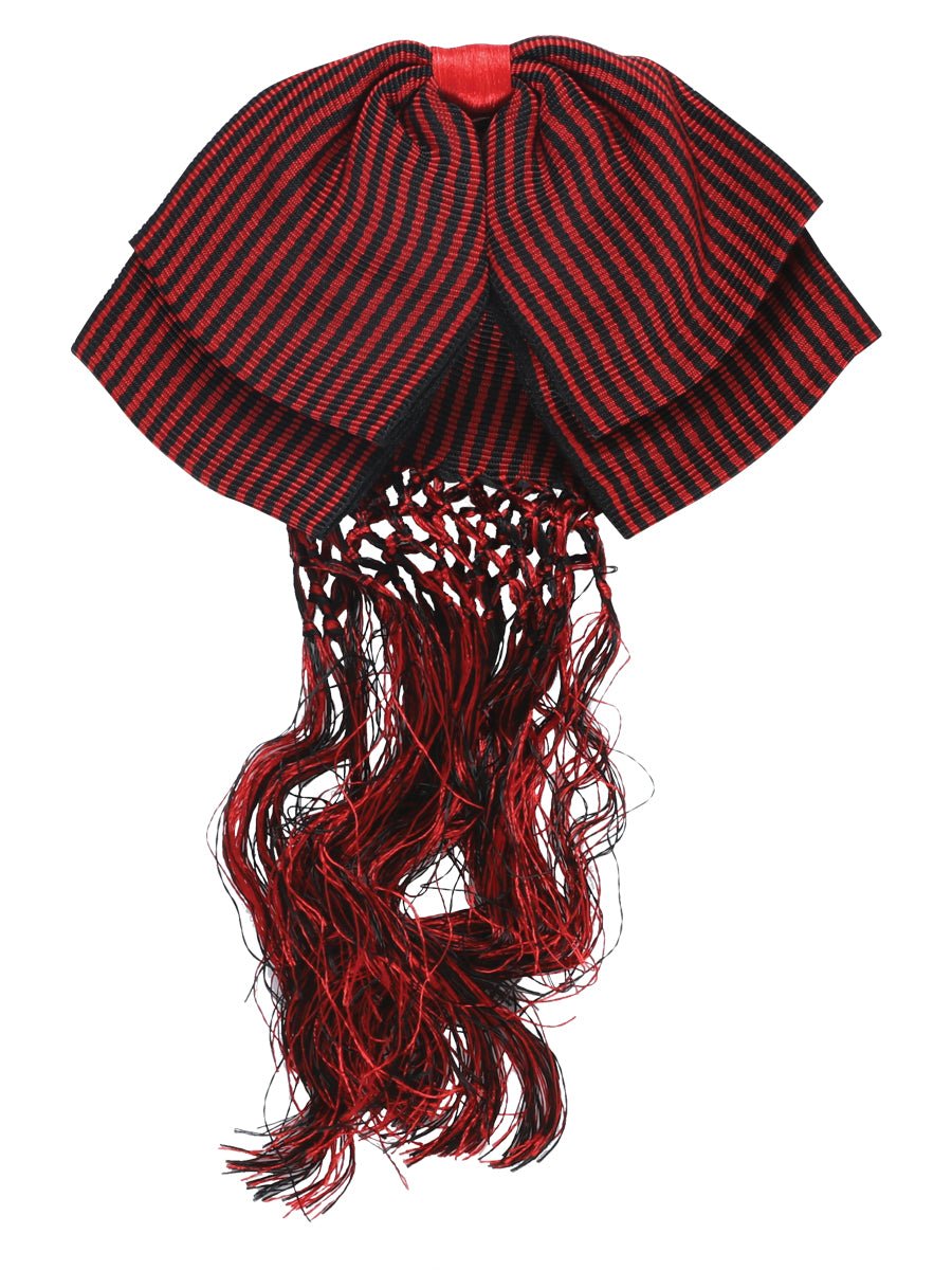 Kids Mexican Charro Bow Tie 85% Articela, 15% Polyester Red/Black 601333 - BELLEZA'S - Kids Mexican Charro Bow Tie 85% Articela, 15% Polyester Red/Black 601333 - UNISEX - 60133301