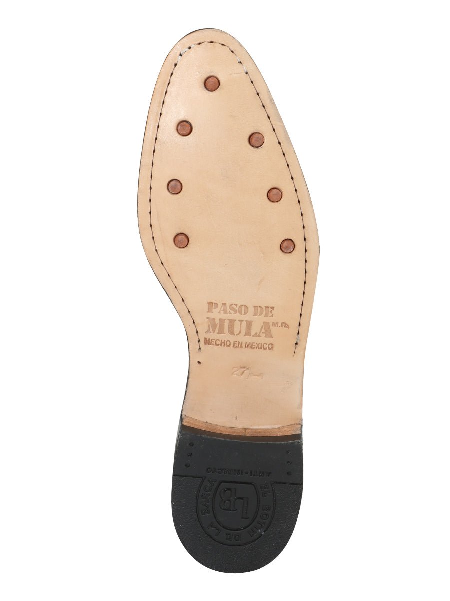 La Barca - Traditional Charro Boot - Leather Bone 208 - BELLEZA'S - La Barca - Traditional Charro Boot - Leather Bone 208 - CABALLERO - 00020801