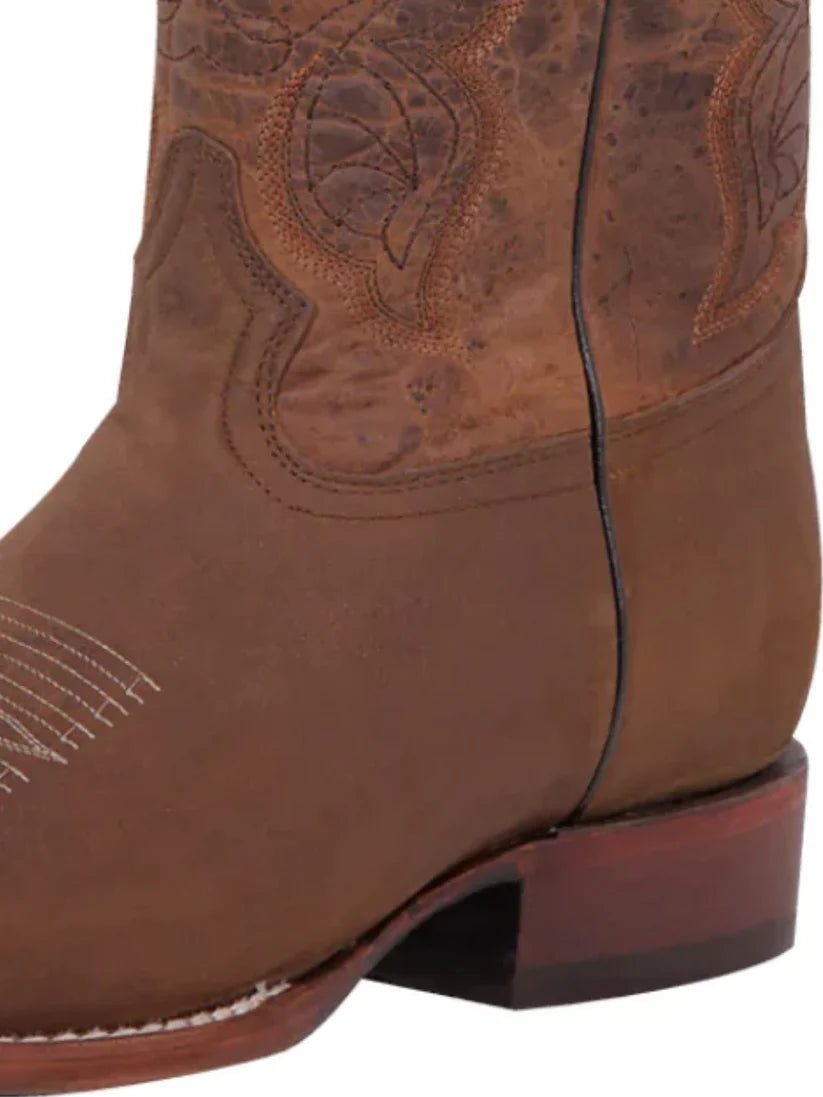 Men's Bovino Crazy Leather Classic Rodeo Western Cowboy Boots 'El General' 42997 - BELLEZA'S - Men's Bovino Crazy Leather Classic Rodeo Western Cowboy Boots 'El General' 42997 - Men's Boot - 04299701