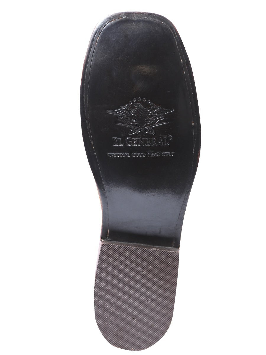 Men's Bovino Crazy Leather Classic Western Cowboy Rodeo Boots 'El General' Tan 42993 - BELLEZA'S - Men's Bovino Crazy Leather Classic Western Cowboy Rodeo Boots 'El General' Tan 42993 - Men's Boot - 04299301