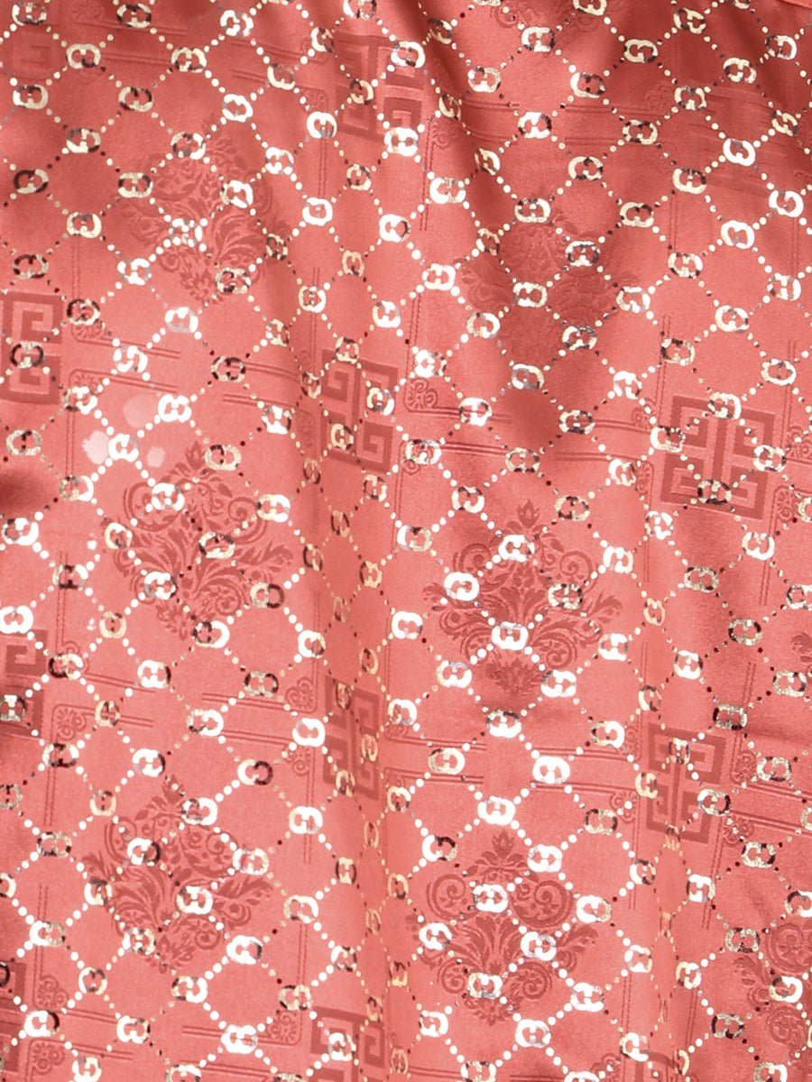 Men's Burgundy/Gold Printed Long Sleeve Western Shirt 'El Señor de los Cielos' 44546 - BELLEZA'S - Men's Burgundy/Gold Printed Long Sleeve Western Shirt 'El Señor de los Cielos' 44546 - Men's Shirt - 04454601