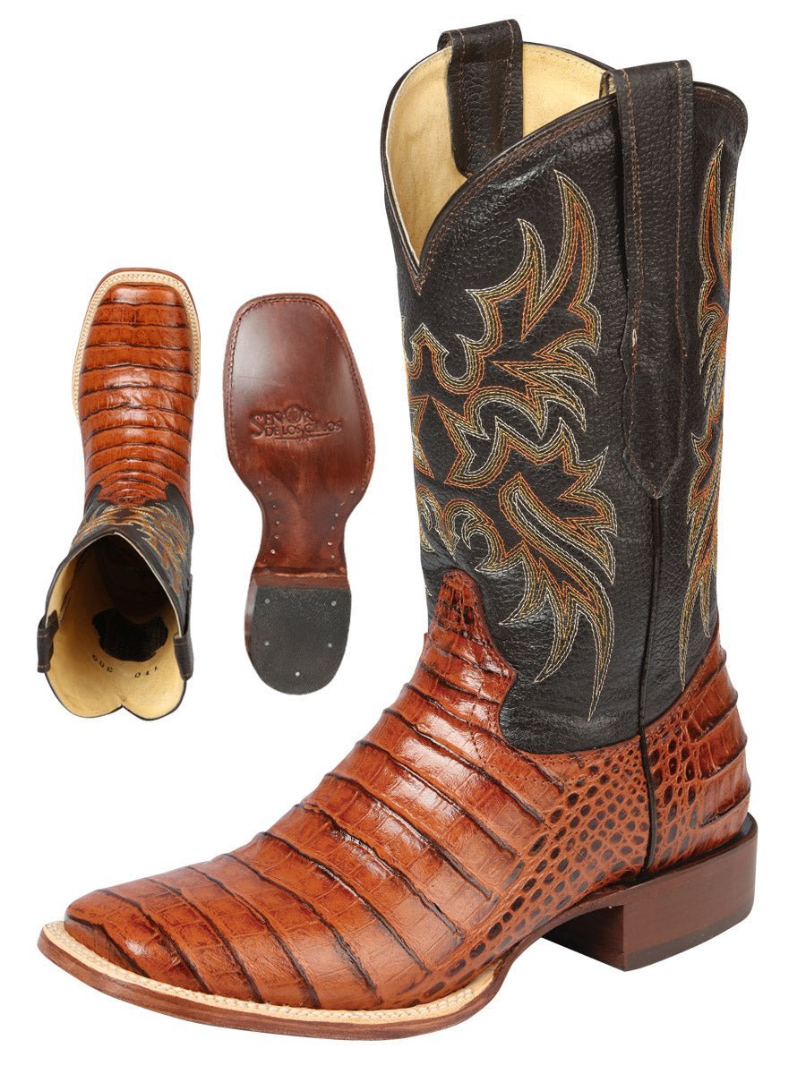Men's Coco Belly Leather Western Cowboy Rodeo Boots 'El Señor De Los Cielos' 44939 - BELLEZA'S - Men's Coco Belly Leather Western Cowboy Rodeo Boots 'El Señor De Los Cielos' 44939 - Men's Boot - 04493901
