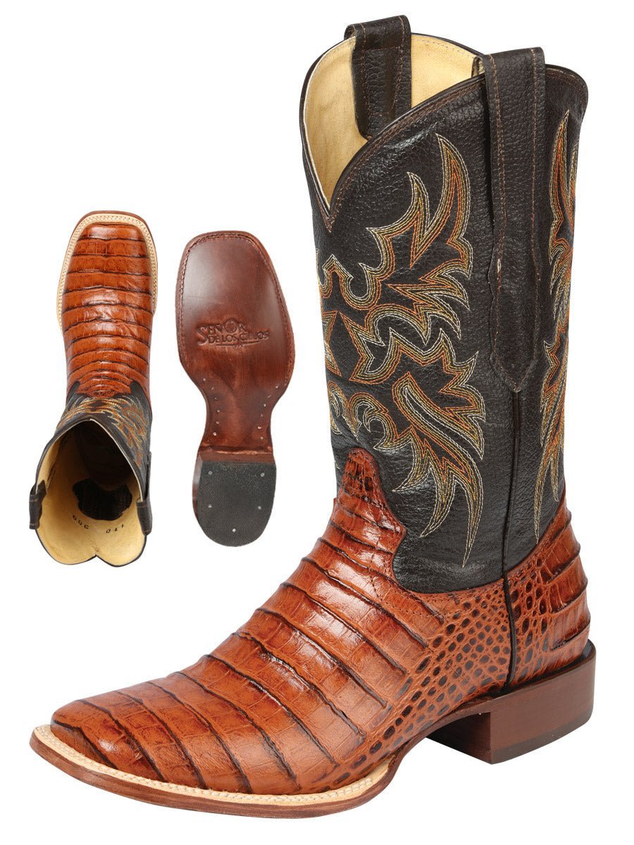 Men's Coco Belly Leather Western Cowboy Rodeo Boots 'El Señor De Los Cielos' 44939 - BELLEZA'S - Men's Coco Belly Leather Western Cowboy Rodeo Boots 'El Señor De Los Cielos' 44939 - Men's Boot - 04493901
