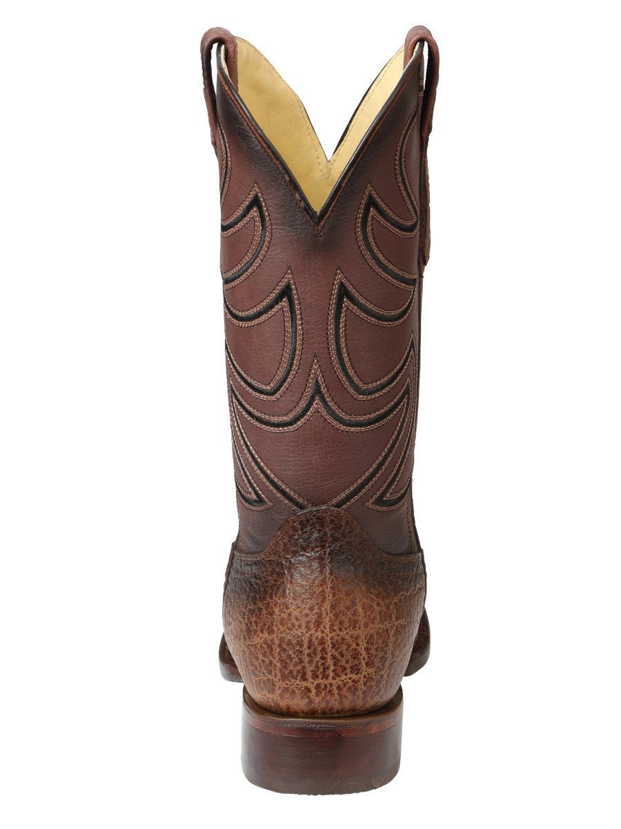 Men’s El General Rodeo Boots - Tobacco Elephant Print 45665 - BELLEZA'S - Men’s El General Rodeo Boots - Tobacco Elephant Print 45665 - CABALLERO - 04566501