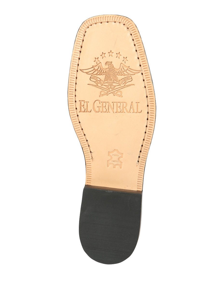 Men’s Genuine Black Leather Ankle Boots 'El General' Black 45420 - BELLEZA'S - Men’s Genuine Black Leather Ankle Boots 'El General' Black 45420 - Men's Ankle Boots - 04542001