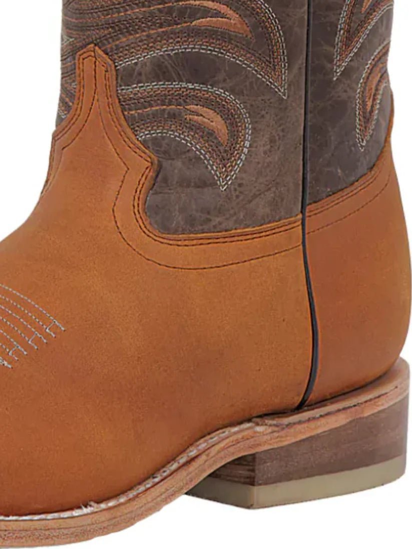 Men's Genuine Leather Classic Western Rodeo Cowboy Boots 'El General' 42991 - BELLEZA'S - Men's Genuine Leather Classic Western Rodeo Cowboy Boots 'El General' 42991 - Men's Boot - 04299101
