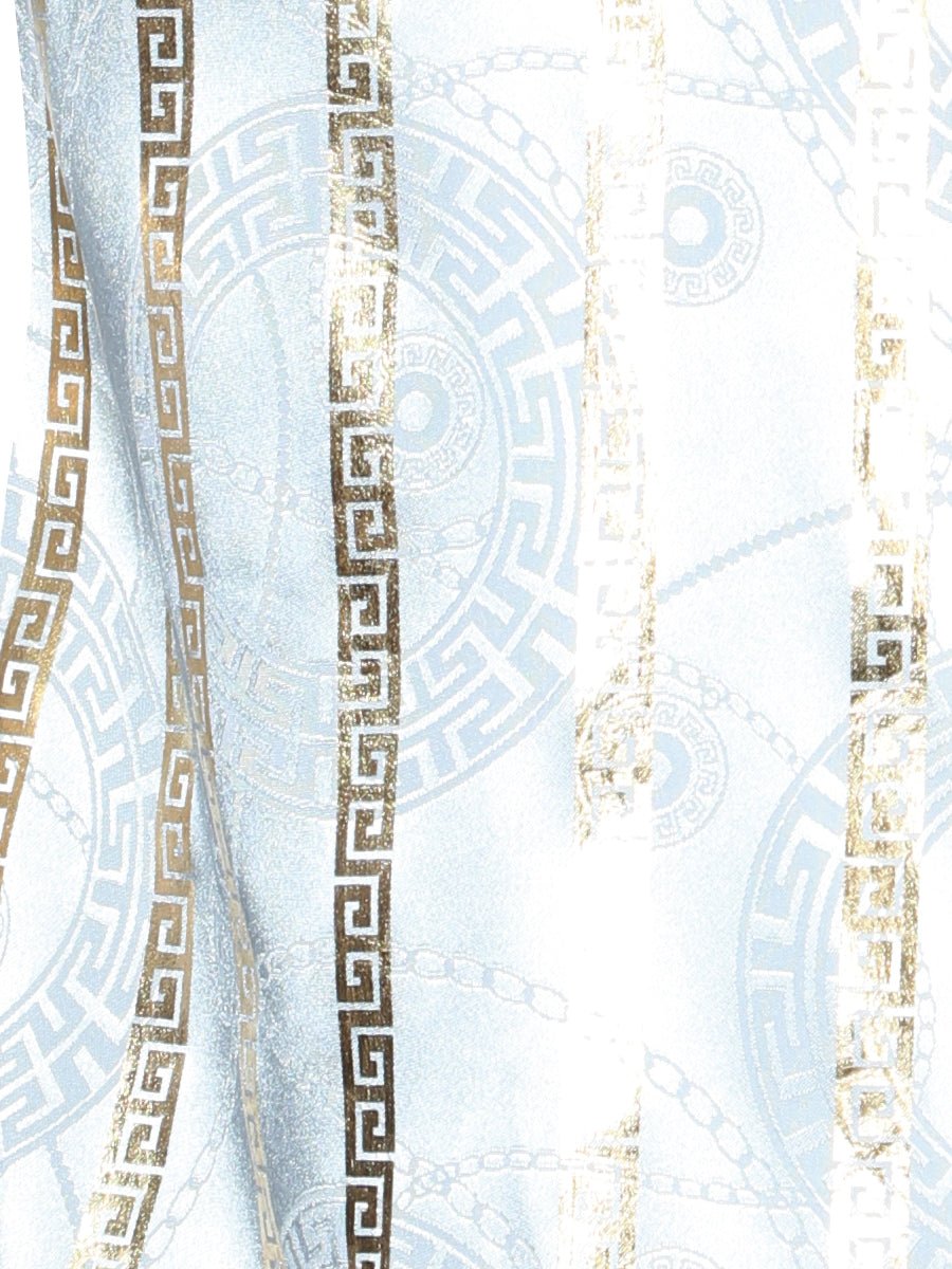 Men's Grey/Gold Printed Long Sleeve Western Shirt 'El Señor de los Cielos' 44578 - BELLEZA'S - Men's Grey/Gold Printed Long Sleeve Western Shirt 'El Señor de los Cielos' 44578 - Men's Shirt - 04457801