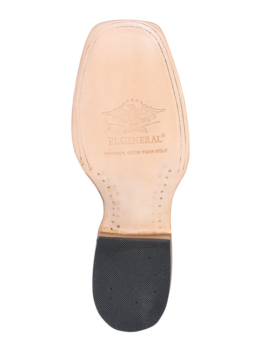 Men's Monster Fish Imit. Pirarucu Print Western Rodeo Cowboy Boots 'El General' 41792 - BELLEZA'S - Men's Monster Fish Imit. Pirarucu Print Western Rodeo Cowboy Boots 'El General' 41792 - Men's Boot - 04179201