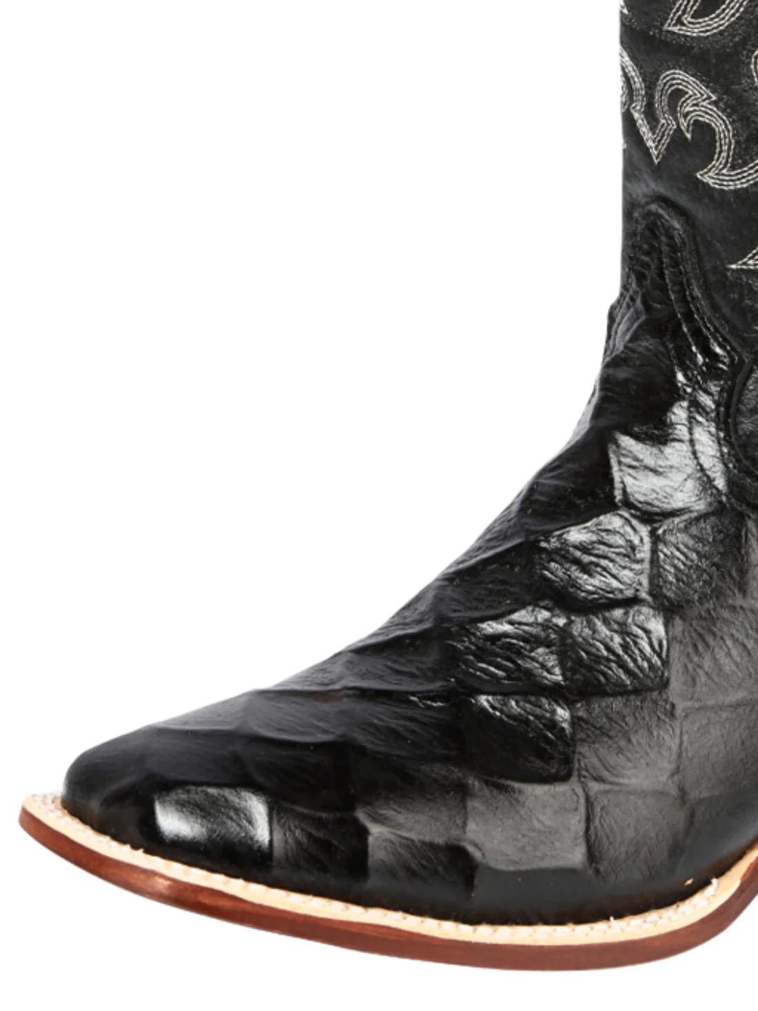 Men's Monster Fish Printed In Cow Leather Rodeo Boots 'El Señor de los Cielos' 44932 - BELLEZA'S - Men's Monster Fish Printed In Cow Leather Rodeo Boots 'El Señor de los Cielos' 44932 - Men's Boot - 04493201