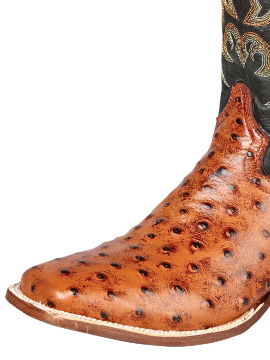 Men's Printed Ostrich Leather Cowboy Rodeo Boots 'El Señor de los Cielos' 44936 - BELLEZA'S - Men's Printed Ostrich Leather Cowboy Rodeo Boots 'El Señor de los Cielos' 44936 - Men's Boot - 04493601