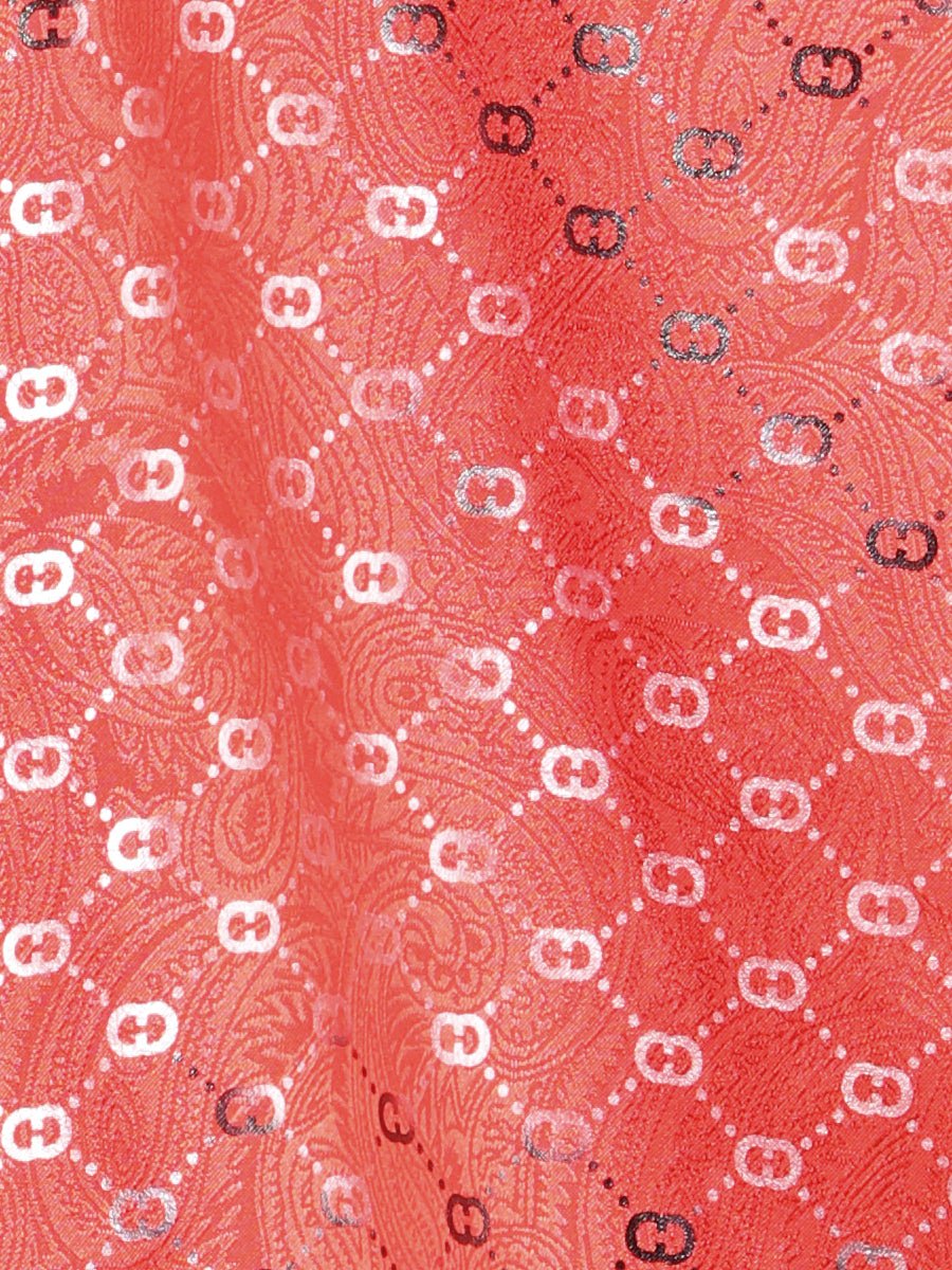 Men's Red Casual Printed Long Sleeve Western Shirt 'El Señor de los Cielos' 44577 - BELLEZA'S - Men's Red Casual Printed Long Sleeve Western Shirt 'El Señor de los Cielos' 44577 - Men's Shirt - 04457701