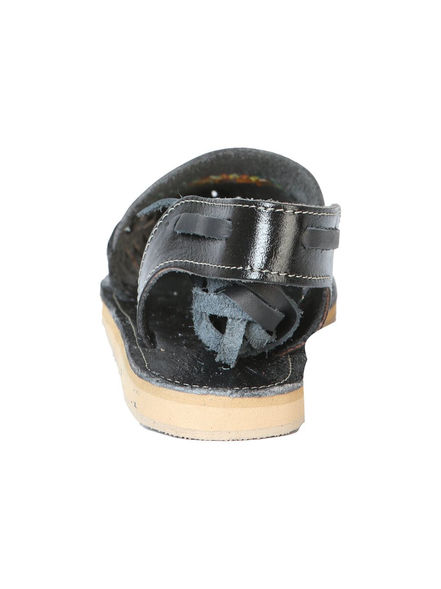 Mexican Artisanal Sandals Leather Black 603919 - BELLEZA'S - Mexican Artisanal Sandals Leather Black 603919 - DAMA - 60391901