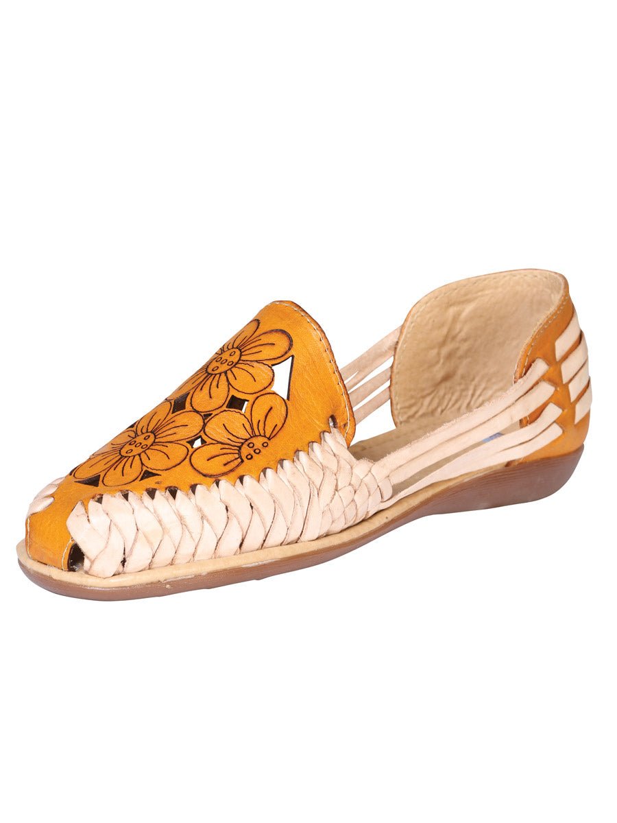 Mexican Artisanal Sandals Leather Natural 602364 - BELLEZA'S - Mexican Artisanal Sandals Leather Natural 602364 - DAMA - 60236401