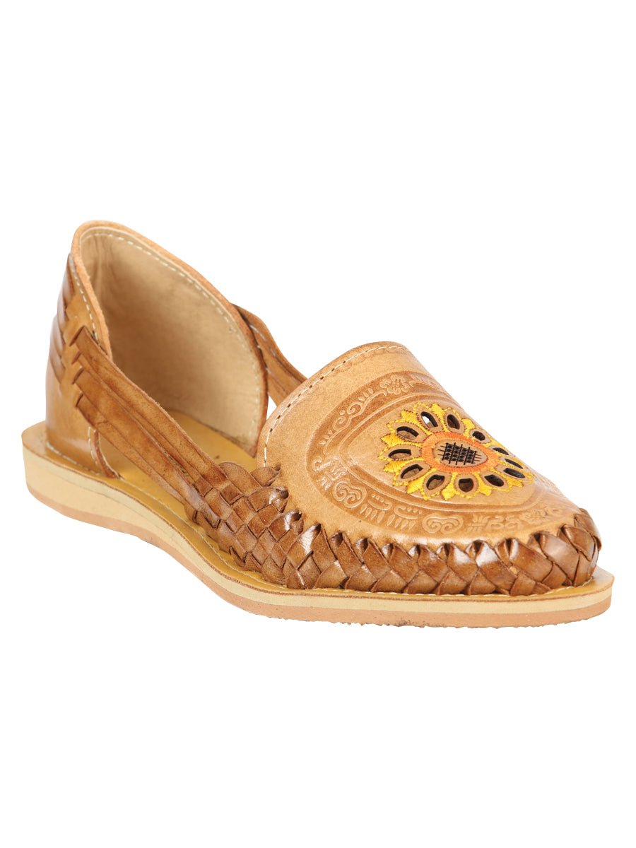 Mexican Artisanal Sandals Leather Tang 604024 - BELLEZA'S - Mexican Artisanal Sandals Leather Tang 604024 - DAMA - 60402401
