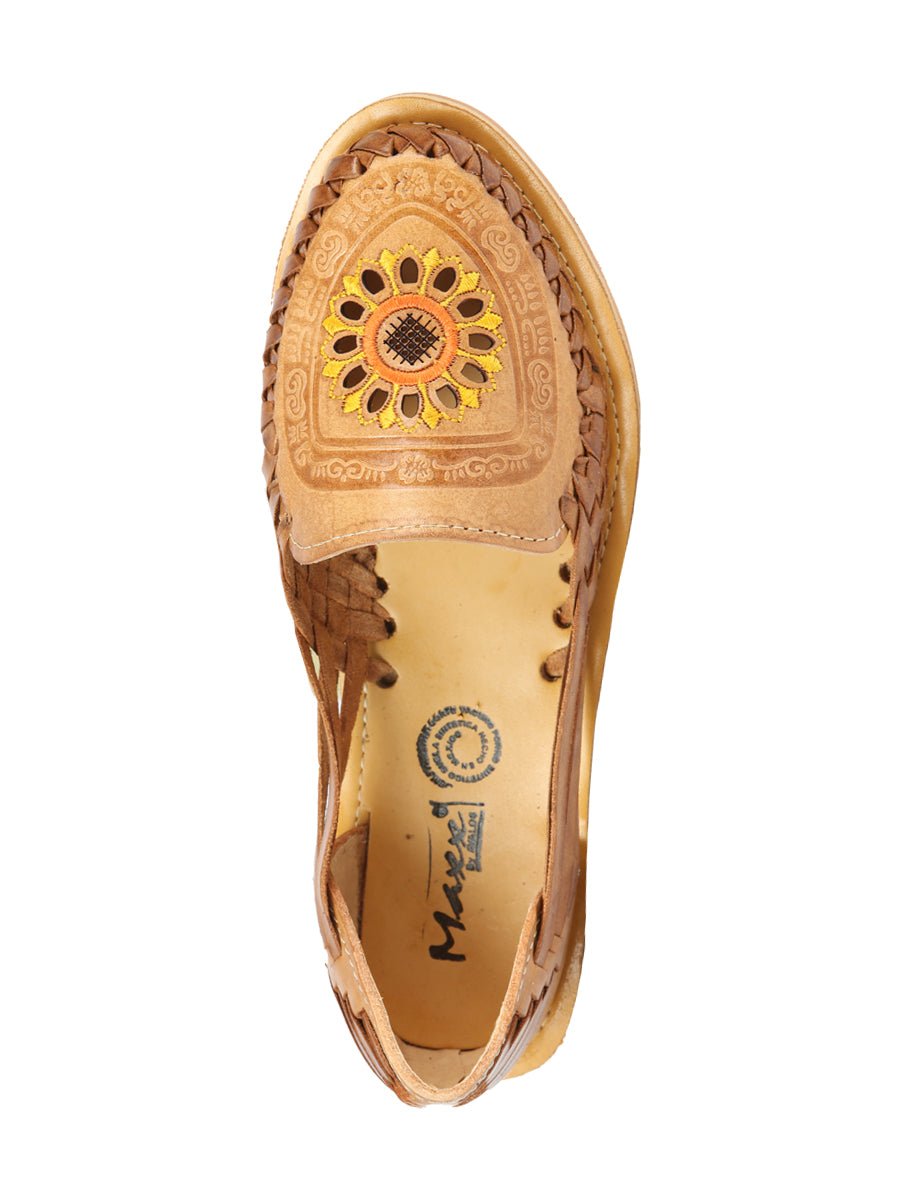 Mexican Artisanal Sandals Leather Tang 604024 - BELLEZA'S - Mexican Artisanal Sandals Leather Tang 604024 - DAMA - 60402401